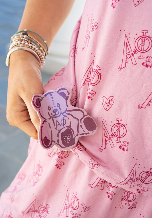 Alpha Phi Hair Claw Clip