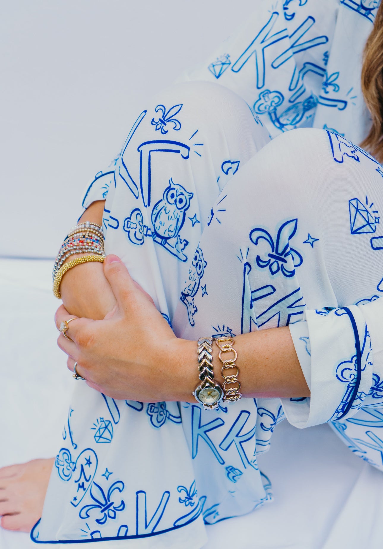 Kappa Kappa Gamma Dreams Long Set Pajamas