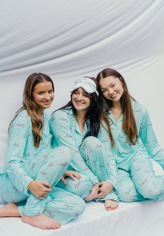 Jet-Setter Dreams Long Set Pajamas