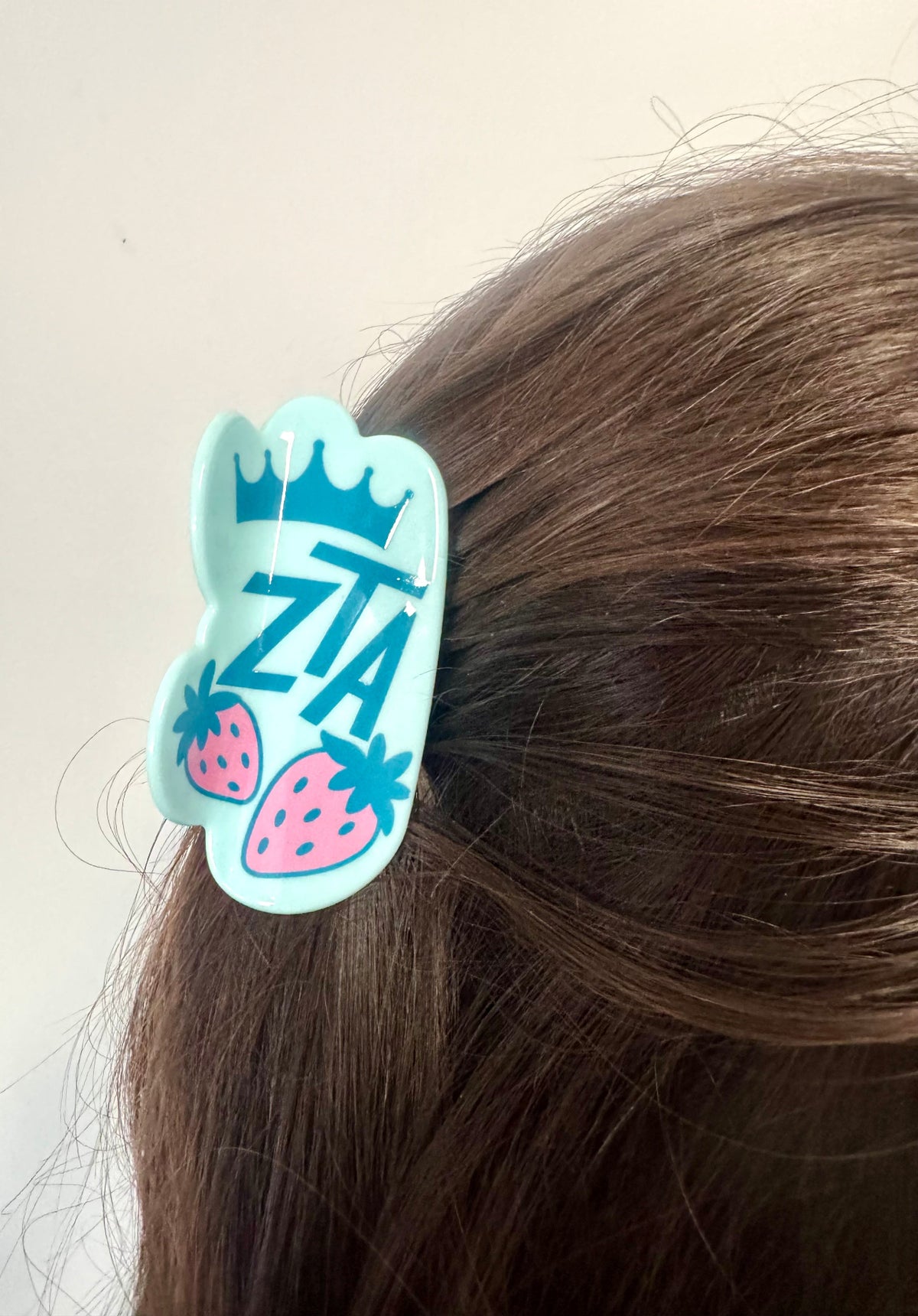 Zeta Tau Alpha Hair Claw Clip