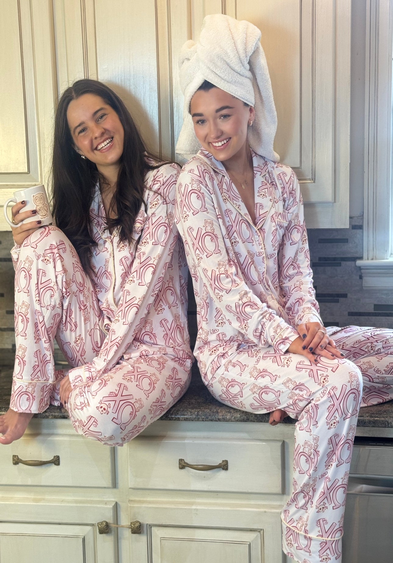 ΧΩ Chi Omega Dreams Long Set PJs