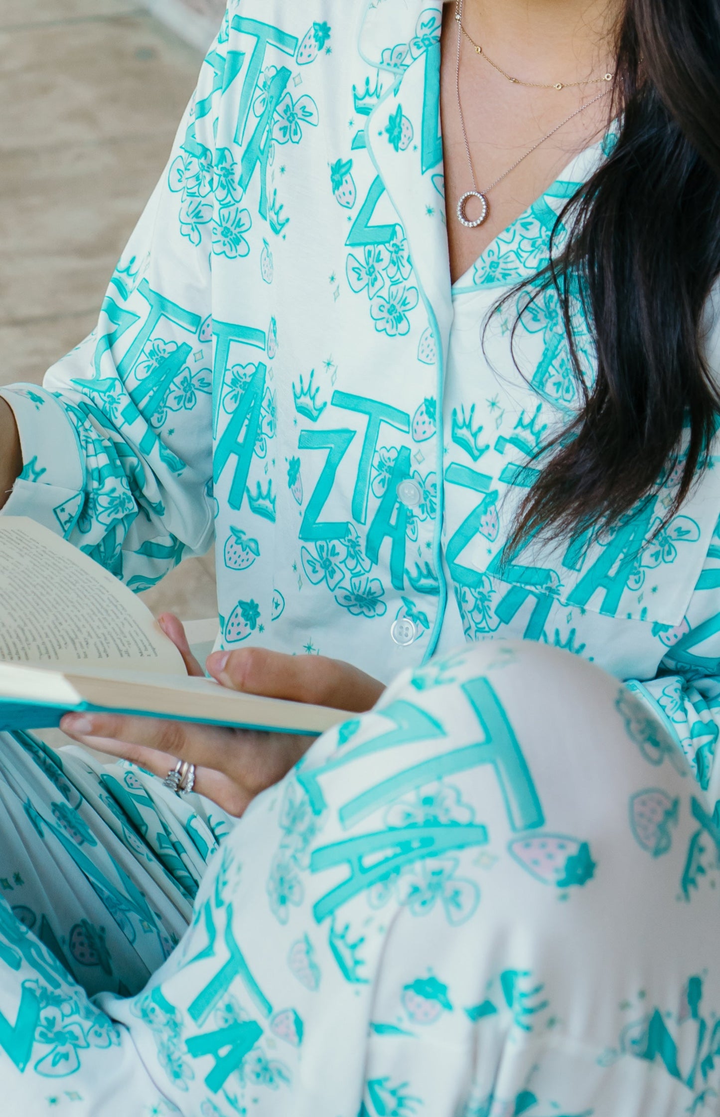 ΖΤΑ Ζeta Tau Alpha Long Set PJs
