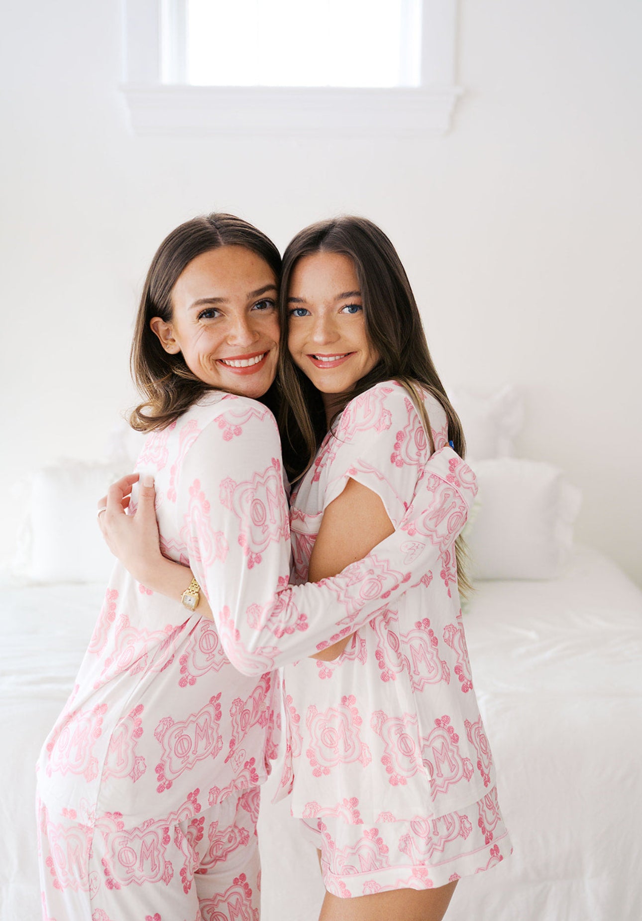 Phi Mu Dreams Short Set Pajamas