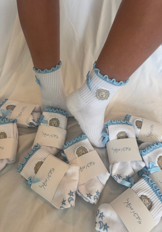 Alpha Delta Pi Pilates Grippy Socks