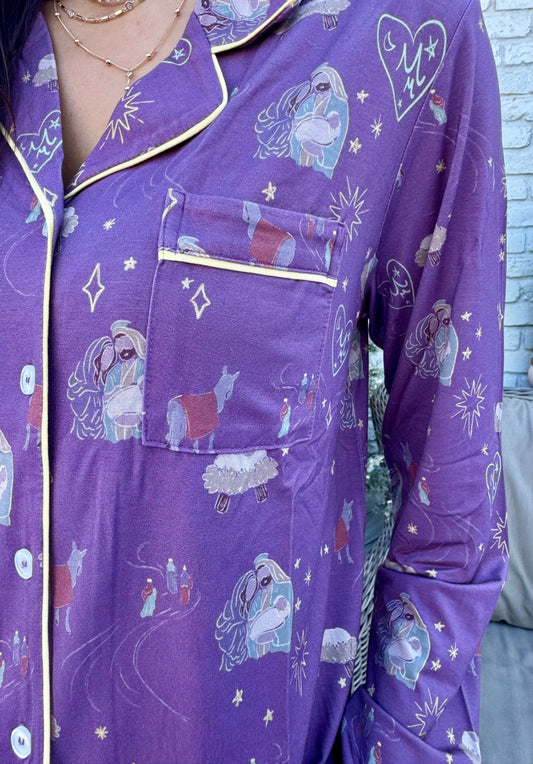 O HOLY NIGHT Dreams Long Set Pajamas