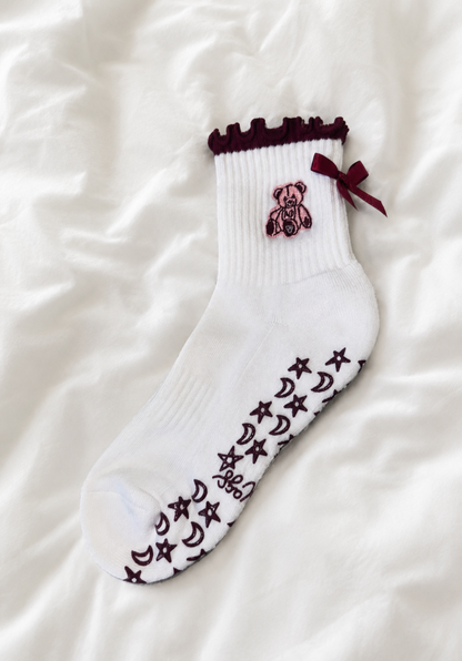 Alpha Phi Pilates Grippy Socks