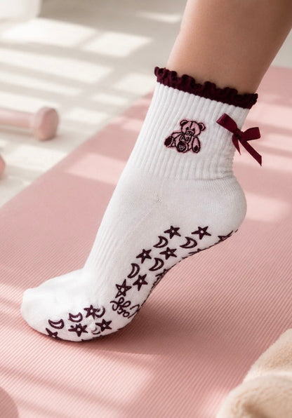 Alpha Phi Pilates Grippy Socks