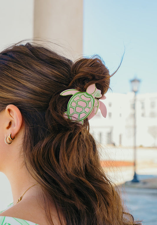 Delta Zeta Hair Claw Clip