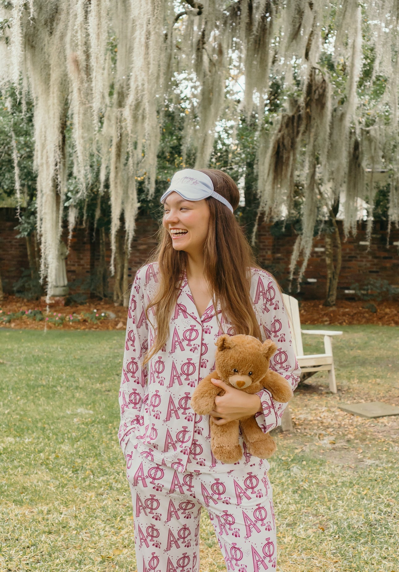 Alpha Phi Dreams Long Set Pajamas
