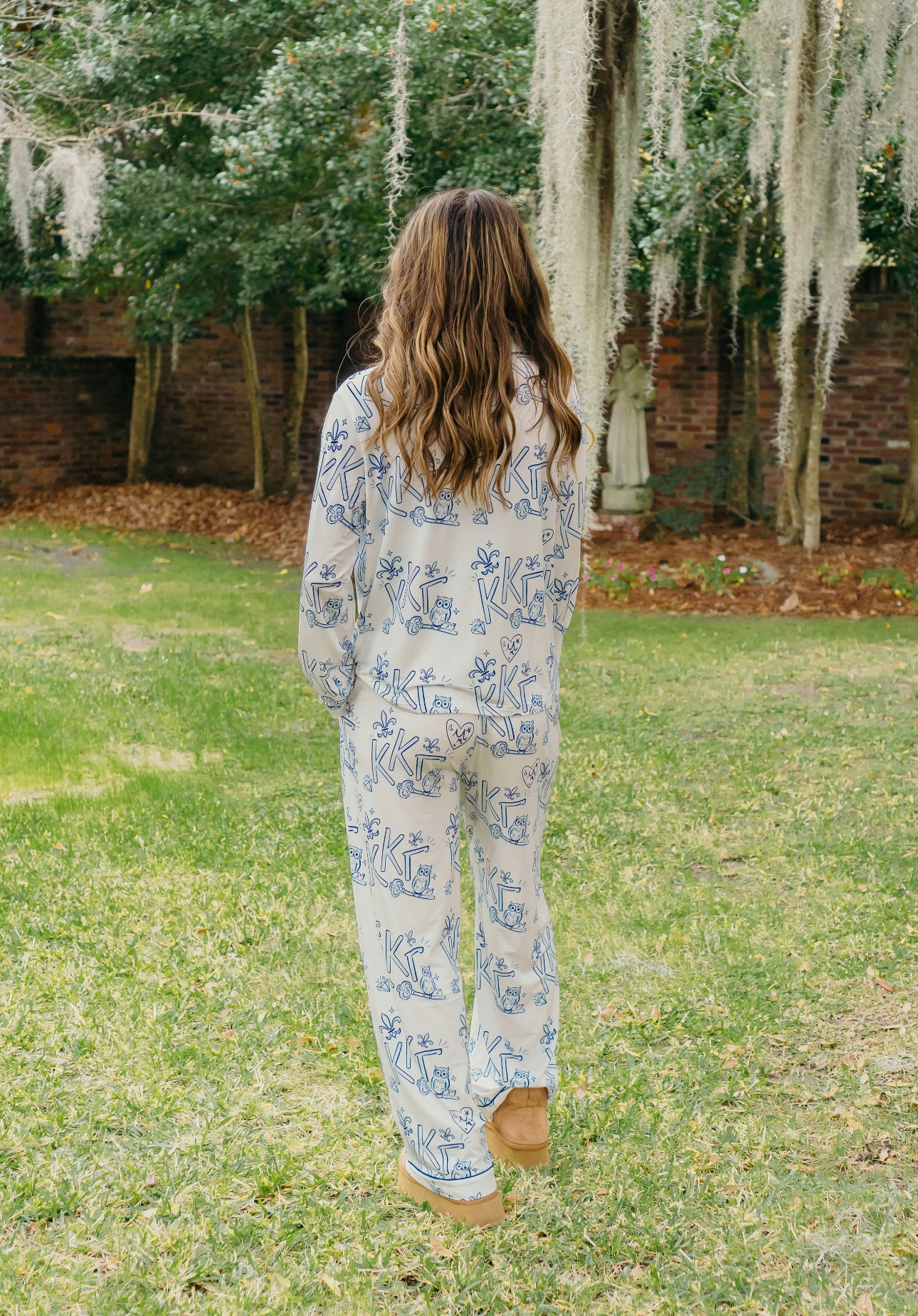 Kappa Kappa Gamma Dreams Long Set Pajamas