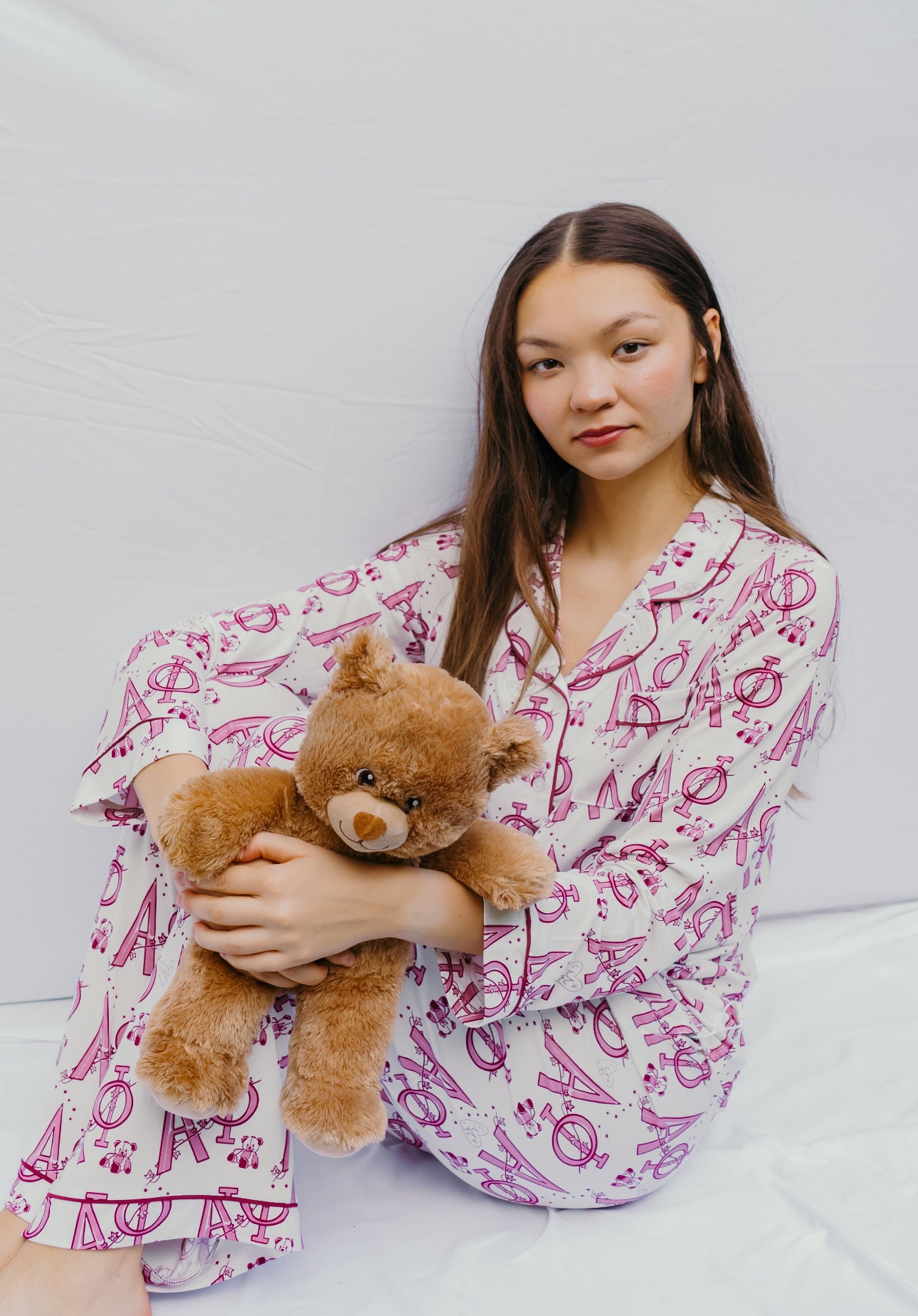 Alpha Phi Dreams Long Set Pajamas