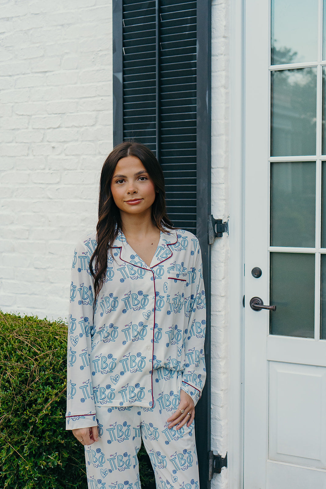 Pi Beta Phi Dreams Long Set Pajamas