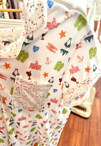 Beach Dreams Short Set Pajamas