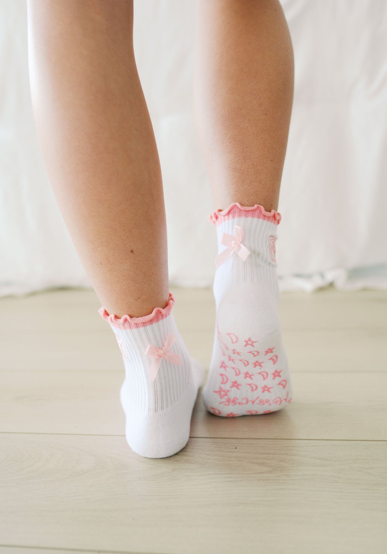 Phi Mu Pilates Grippy Socks