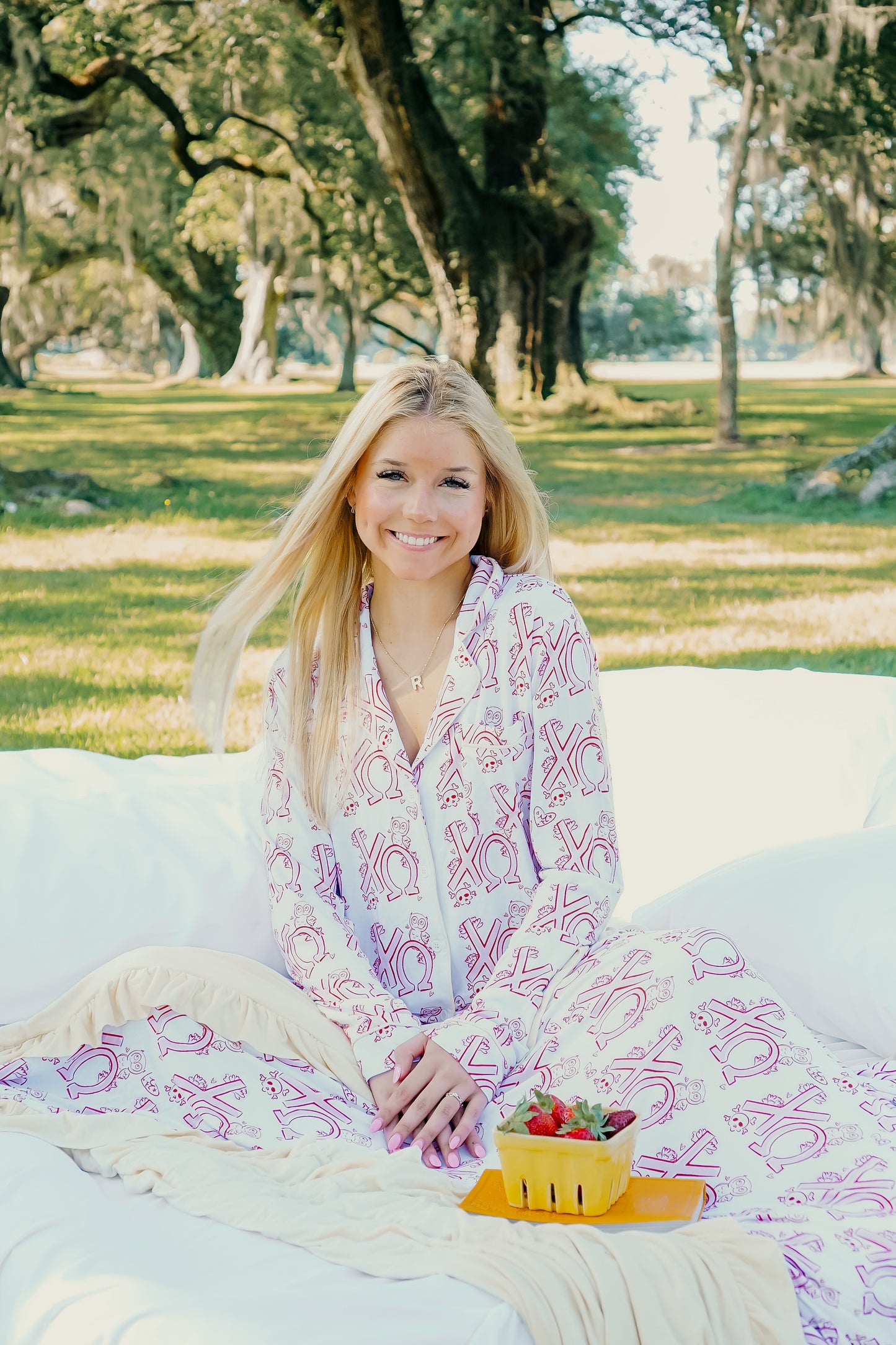 ΧΩ Chi Omega Dreams Long Set PJs