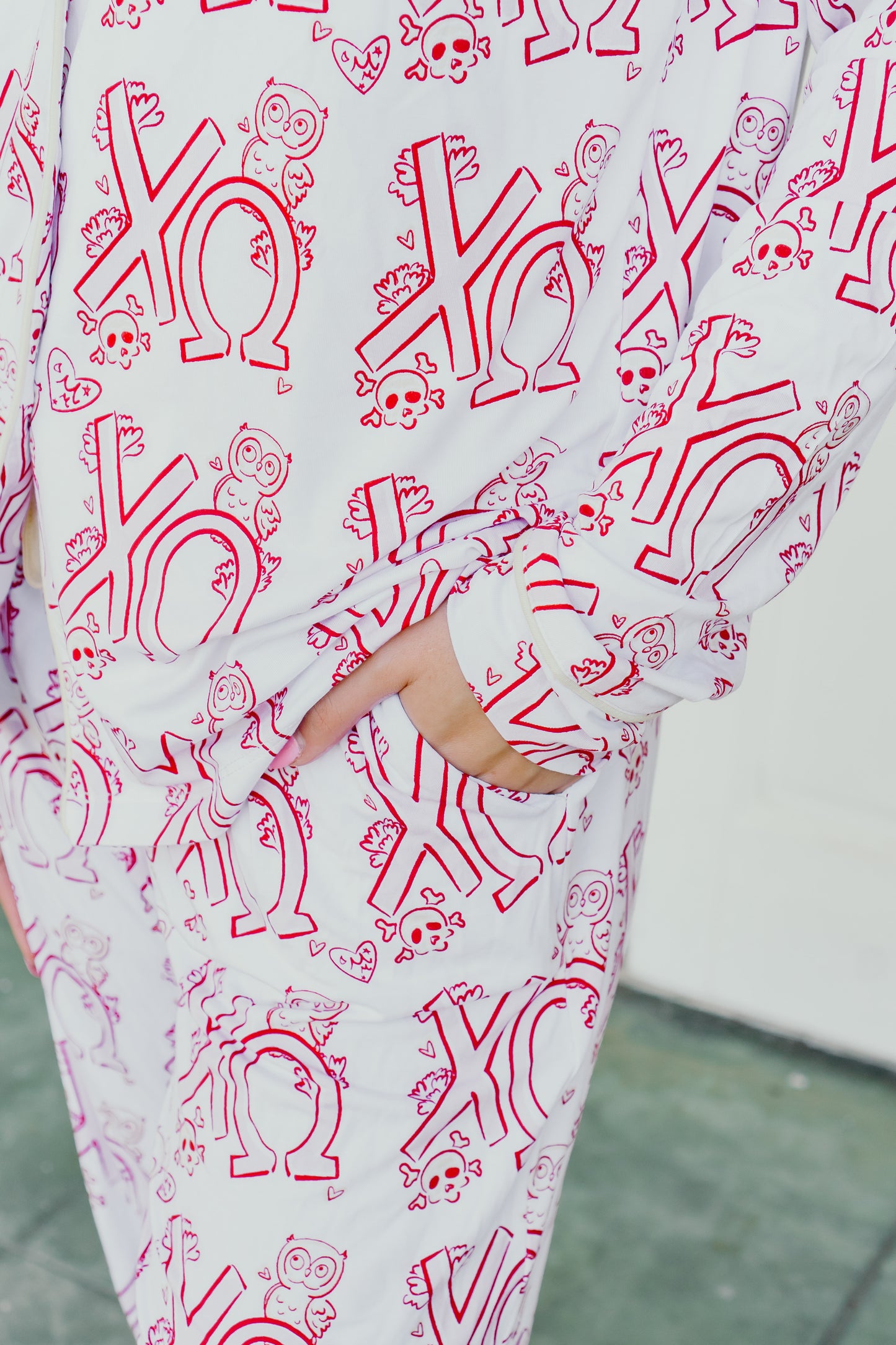 ΧΩ Chi Omega Dreams Long Set PJs