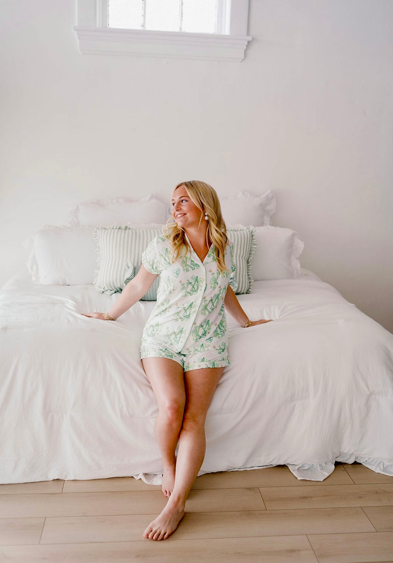 Kappa Delta Dreams Short Set Pajamas