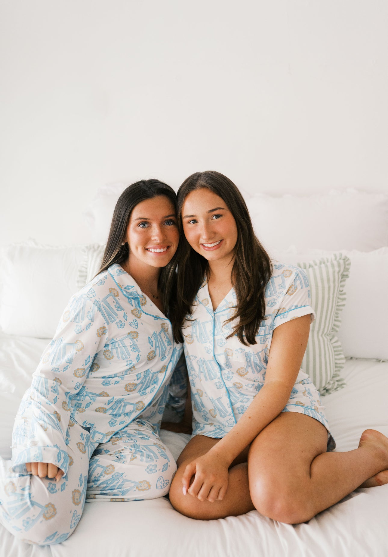 Alpha Delta Pi Dreams Short Set Pajamas