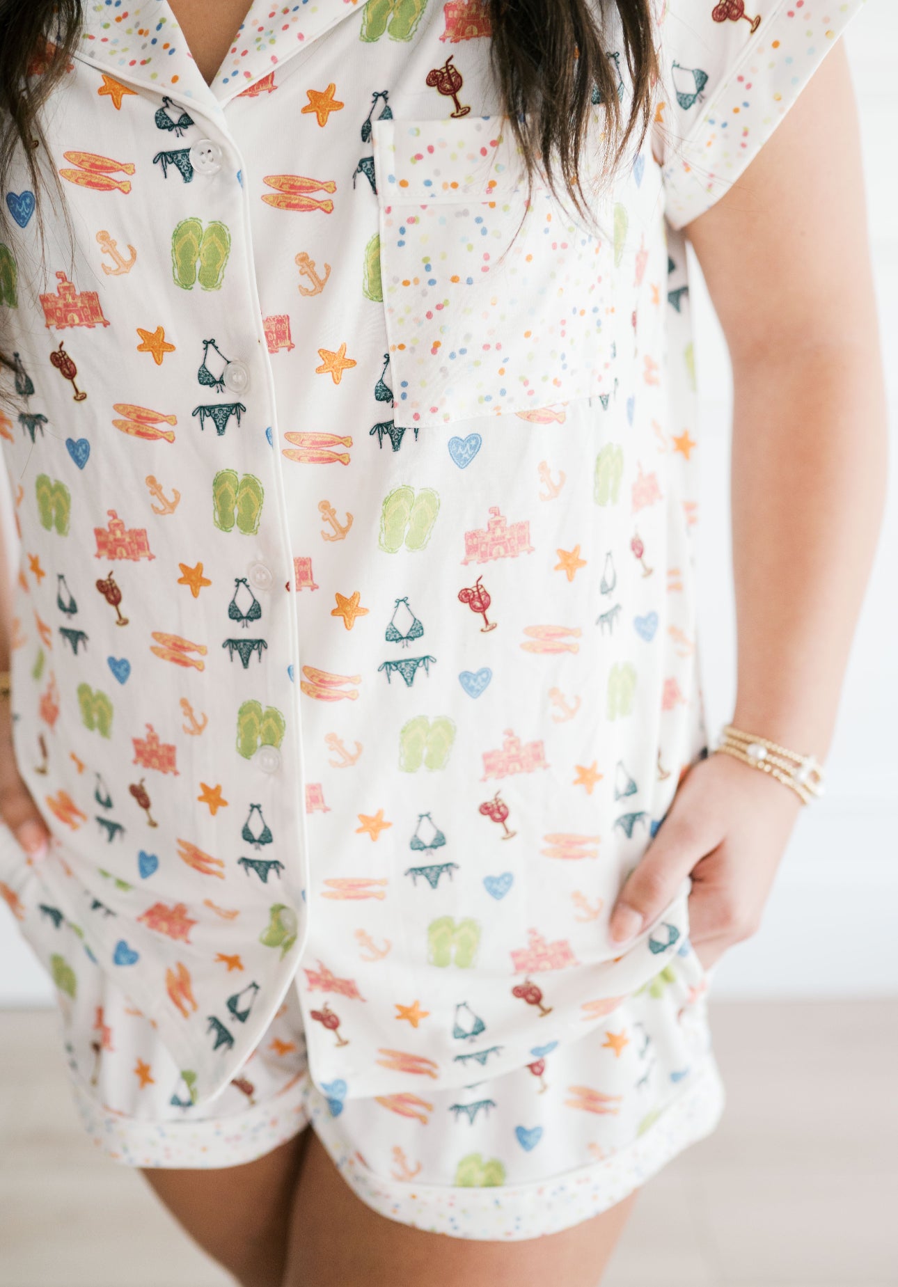 Beach Dreams Short Set Pajamas