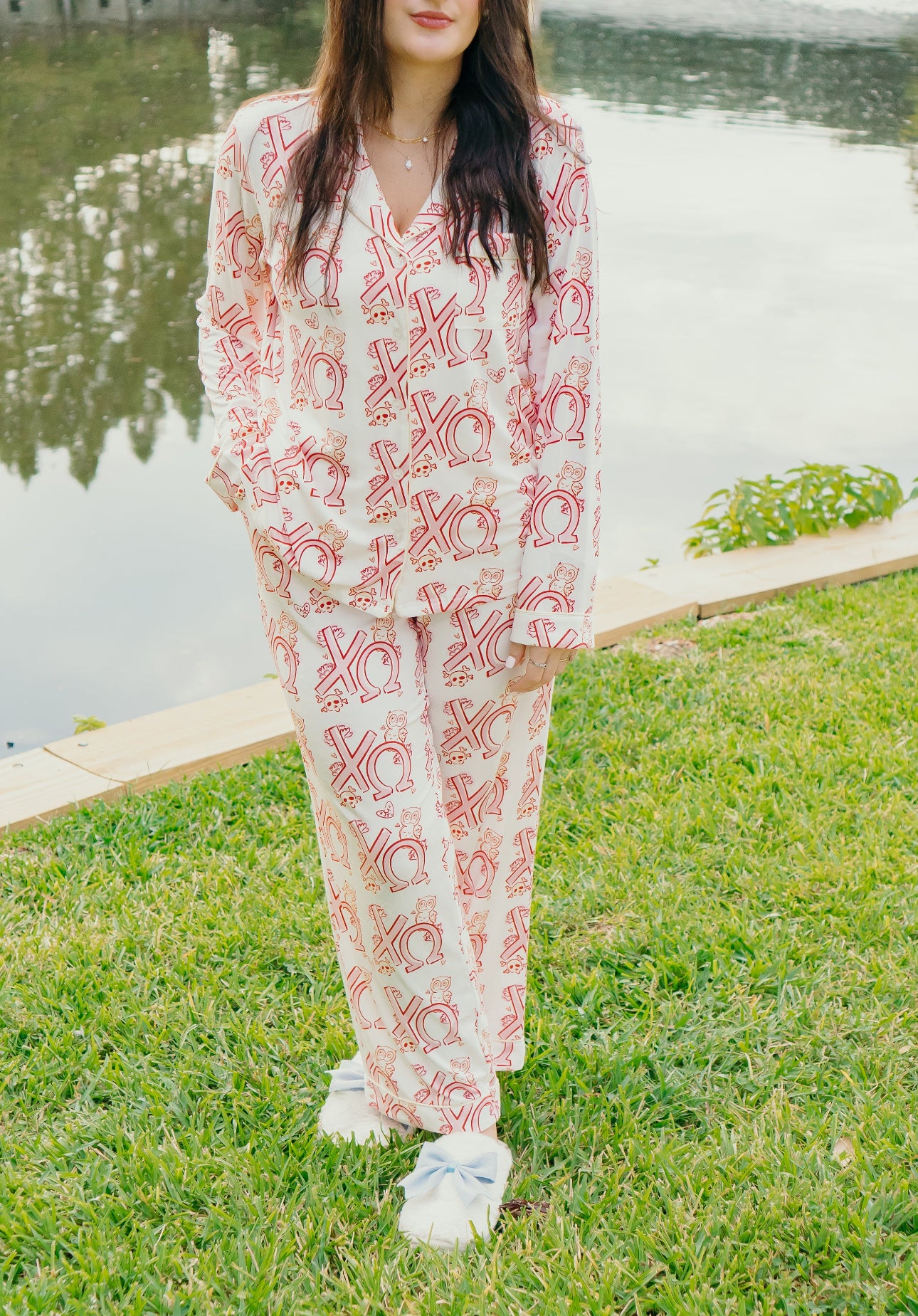 ΧΩ Chi Omega Dreams Long Set PJs