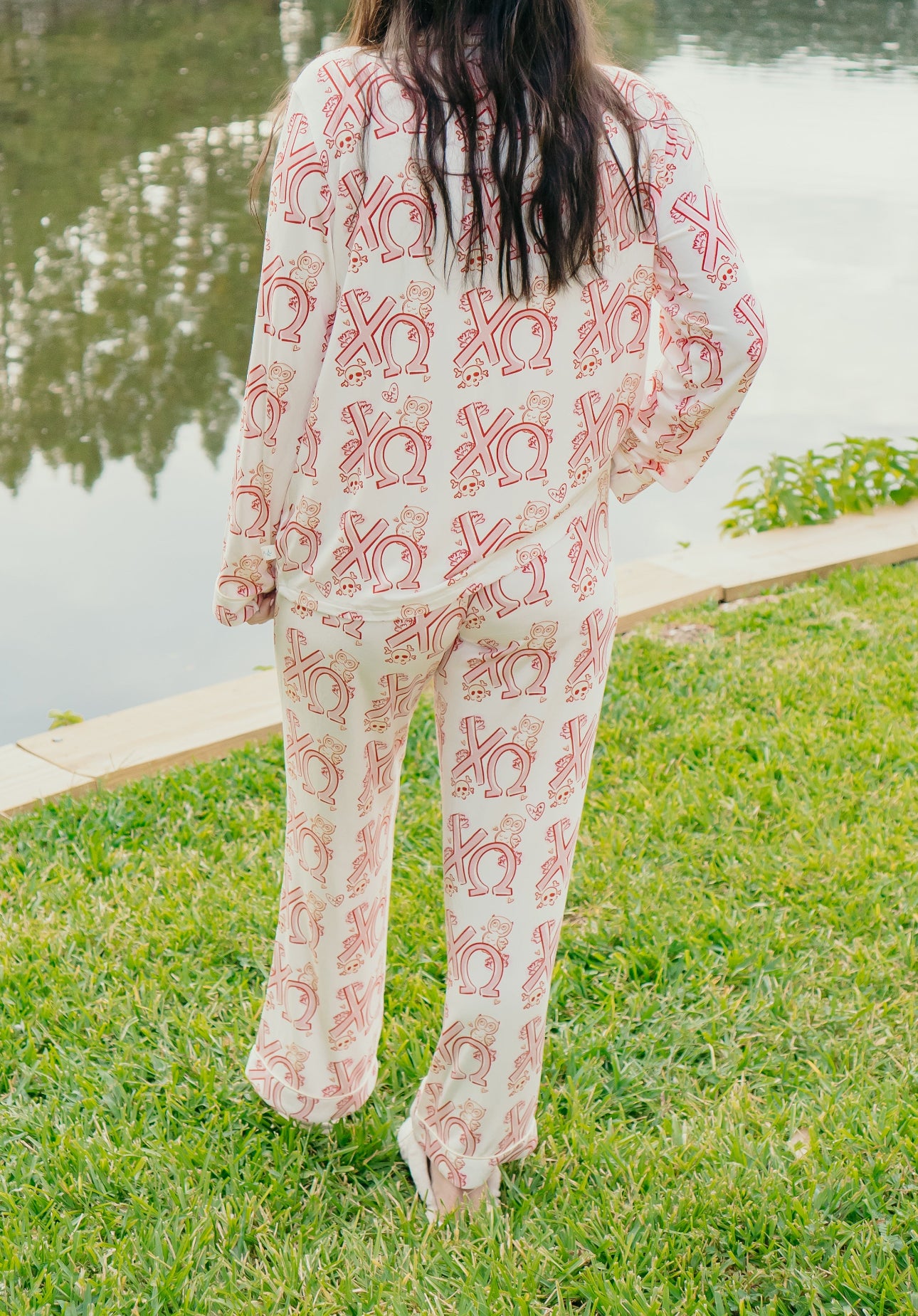 ΧΩ Chi Omega Dreams Long Set PJs