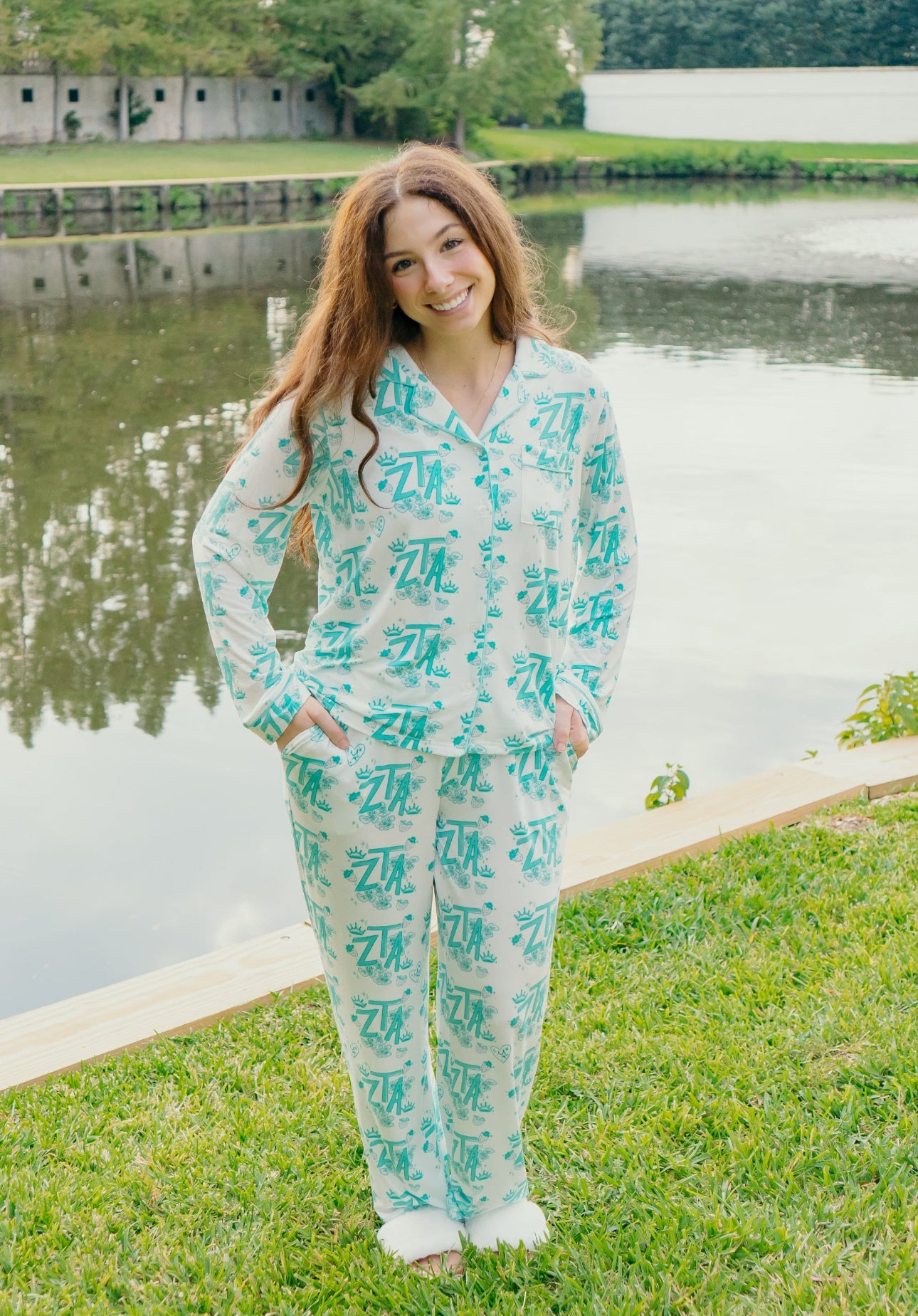 ΖΤΑ Ζeta Tau Alpha Long Set PJs