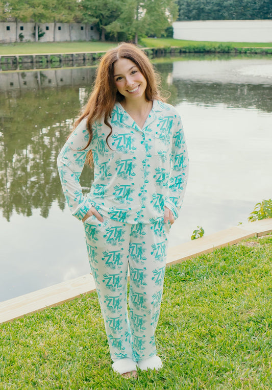 ΖΤΑ Ζeta Tau Alpha Long Set PJs