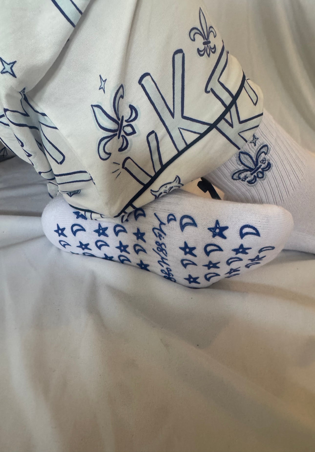 Kappa Kappa Gamma Pilates Grippy Socks