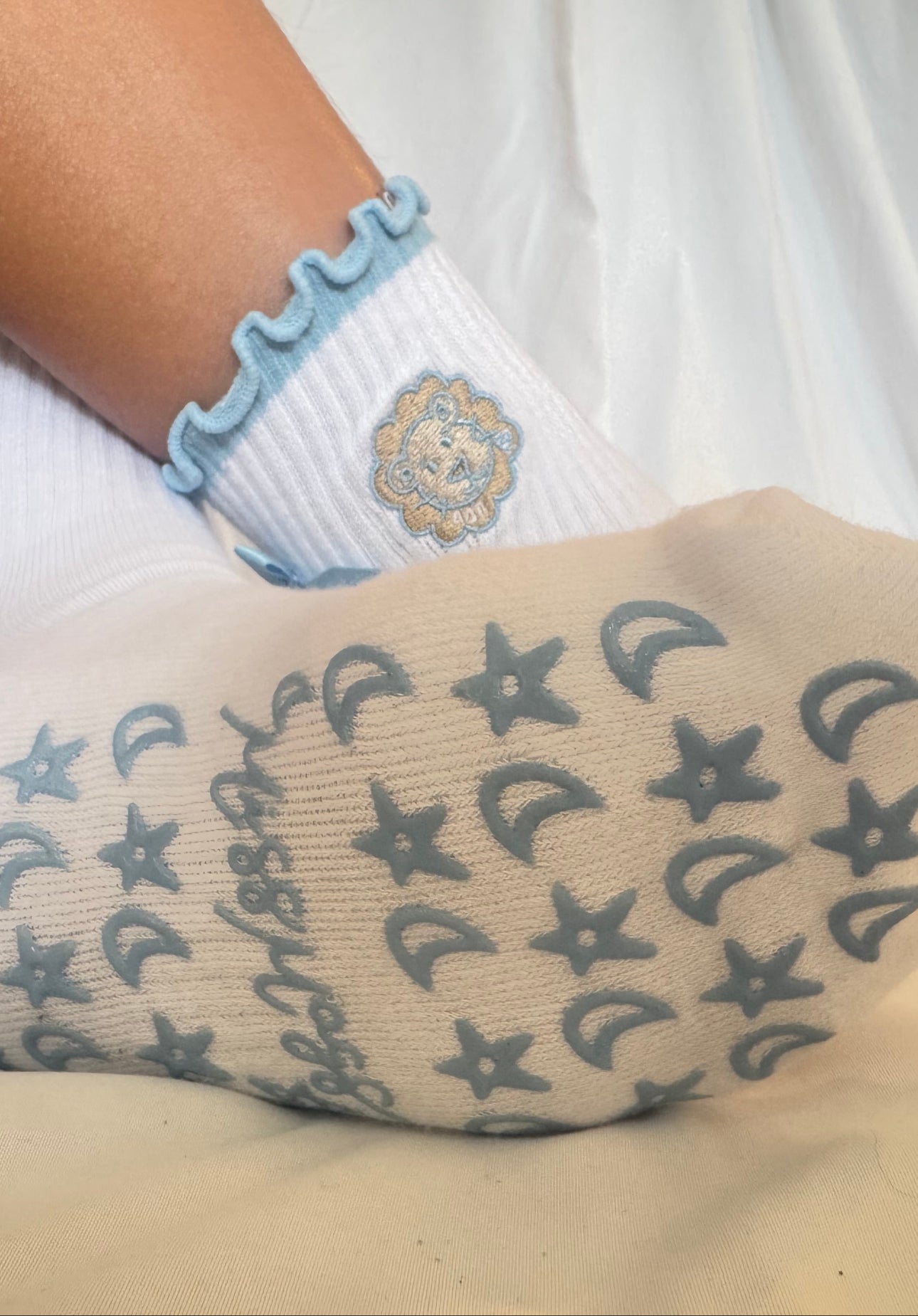 Alpha Delta Pi Pilates Grippy Socks