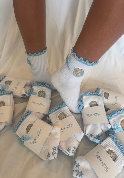 Alpha Delta Pi Pilates Grippy Socks