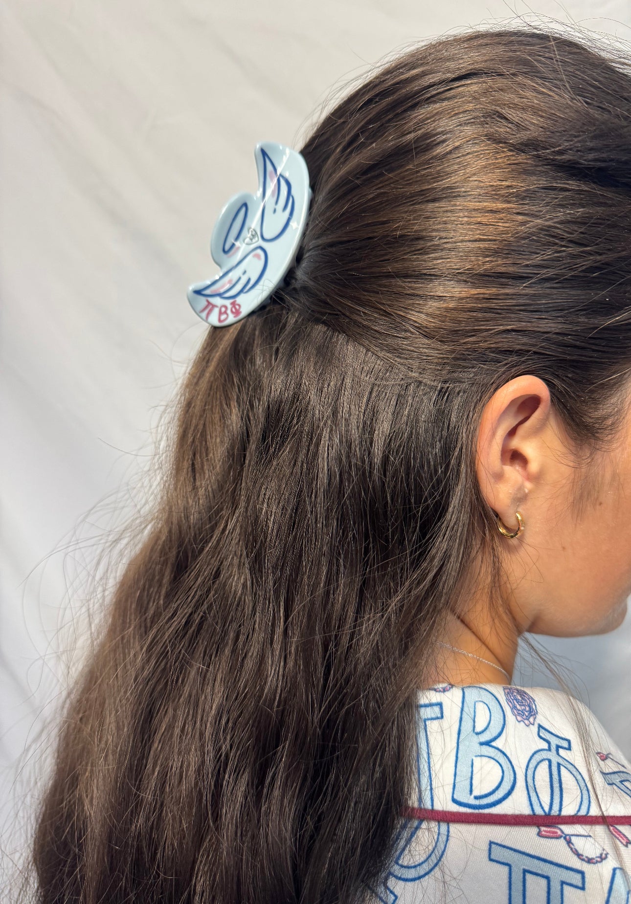 Pi Beta Phi Hair Claw Clip