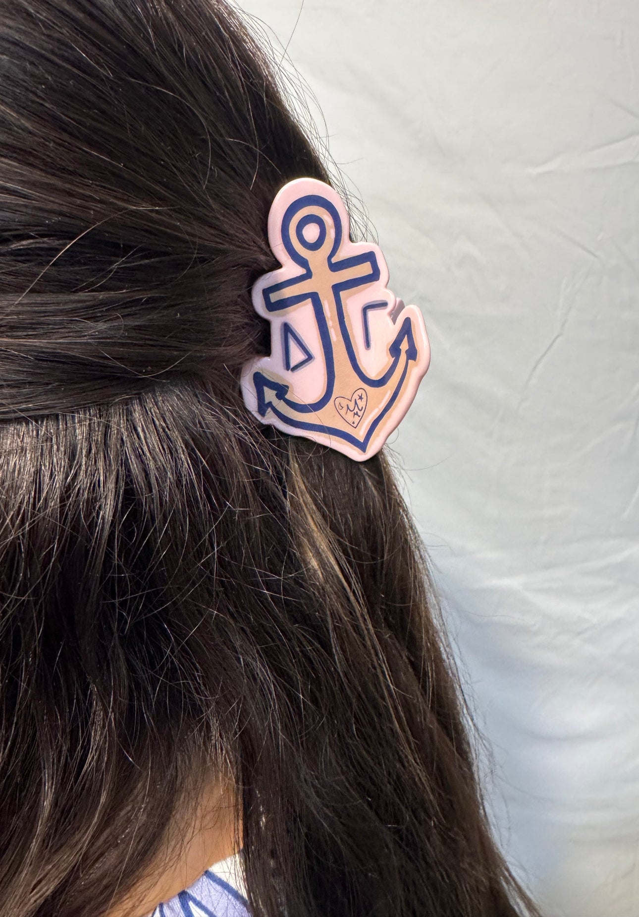 Delta Gamma Hair Claw Clip