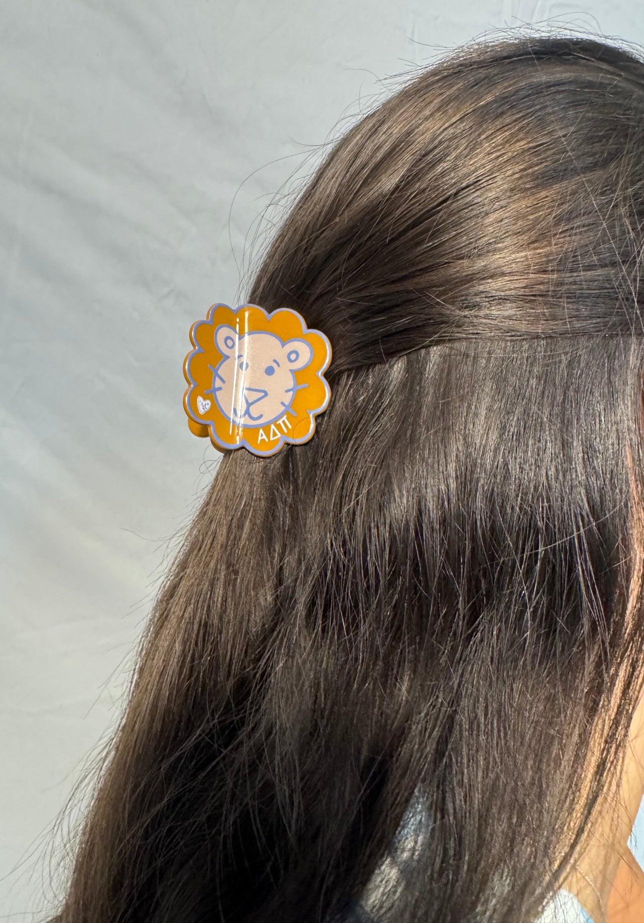 Alpha Delta Pi Hair Claw Clip
