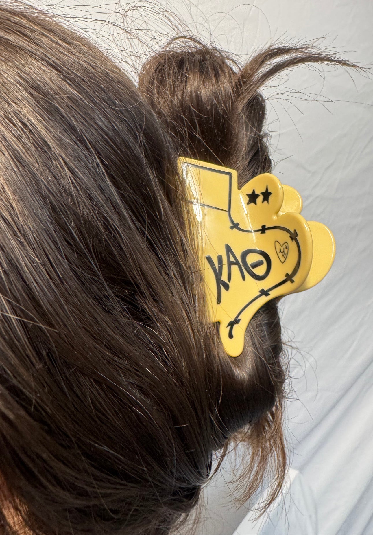 Kappa Alpha Theta Hair Claw Clip