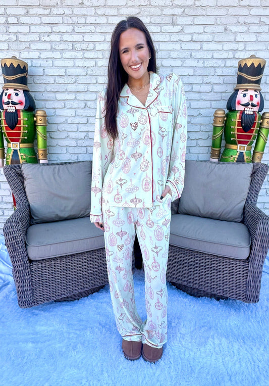 Suite Dreams Long Set Christmas pajamas