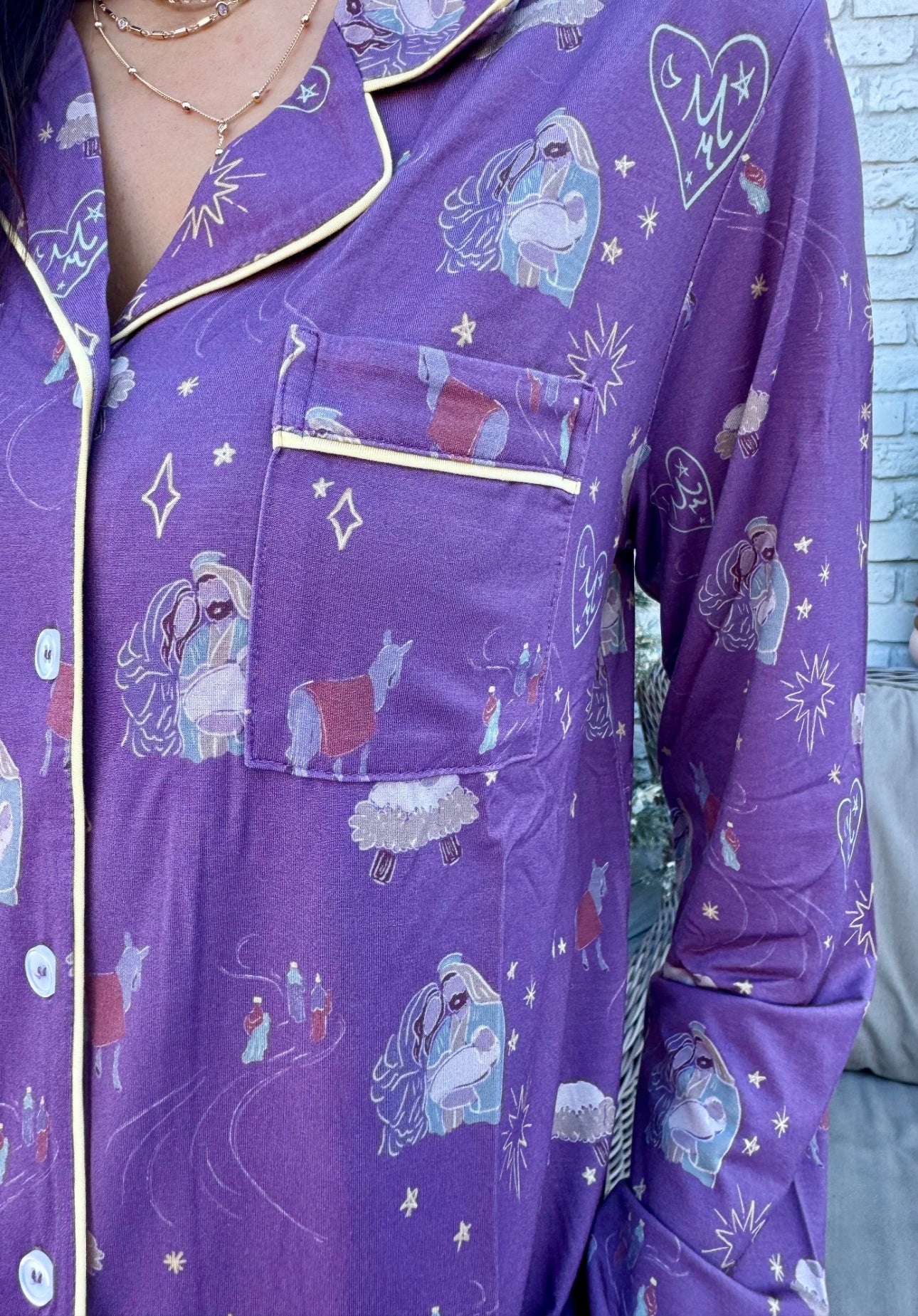 O HOLY NIGHT Dreams Long Set PJs