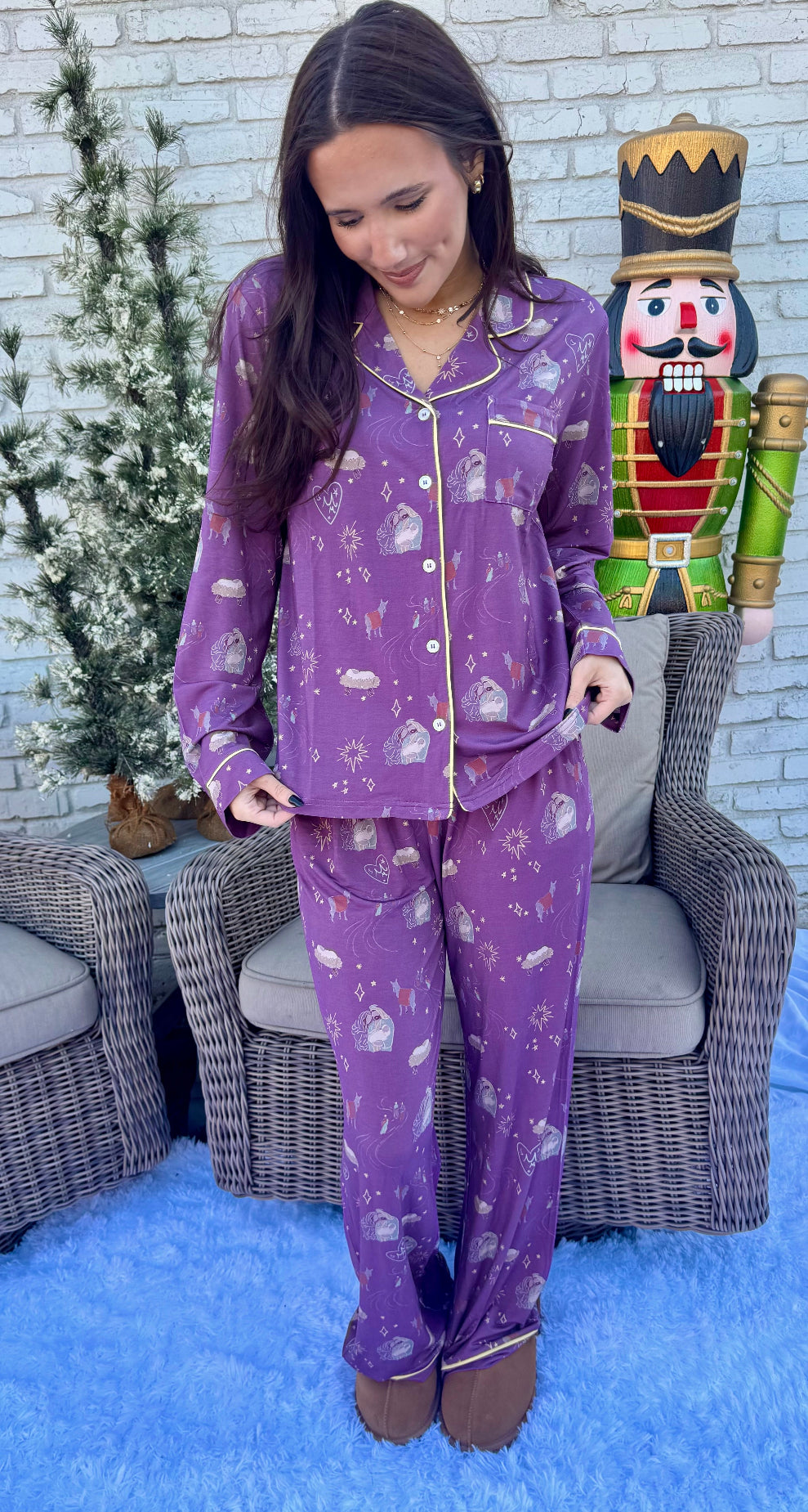 O HOLY NIGHT Dreams Long Set PJs