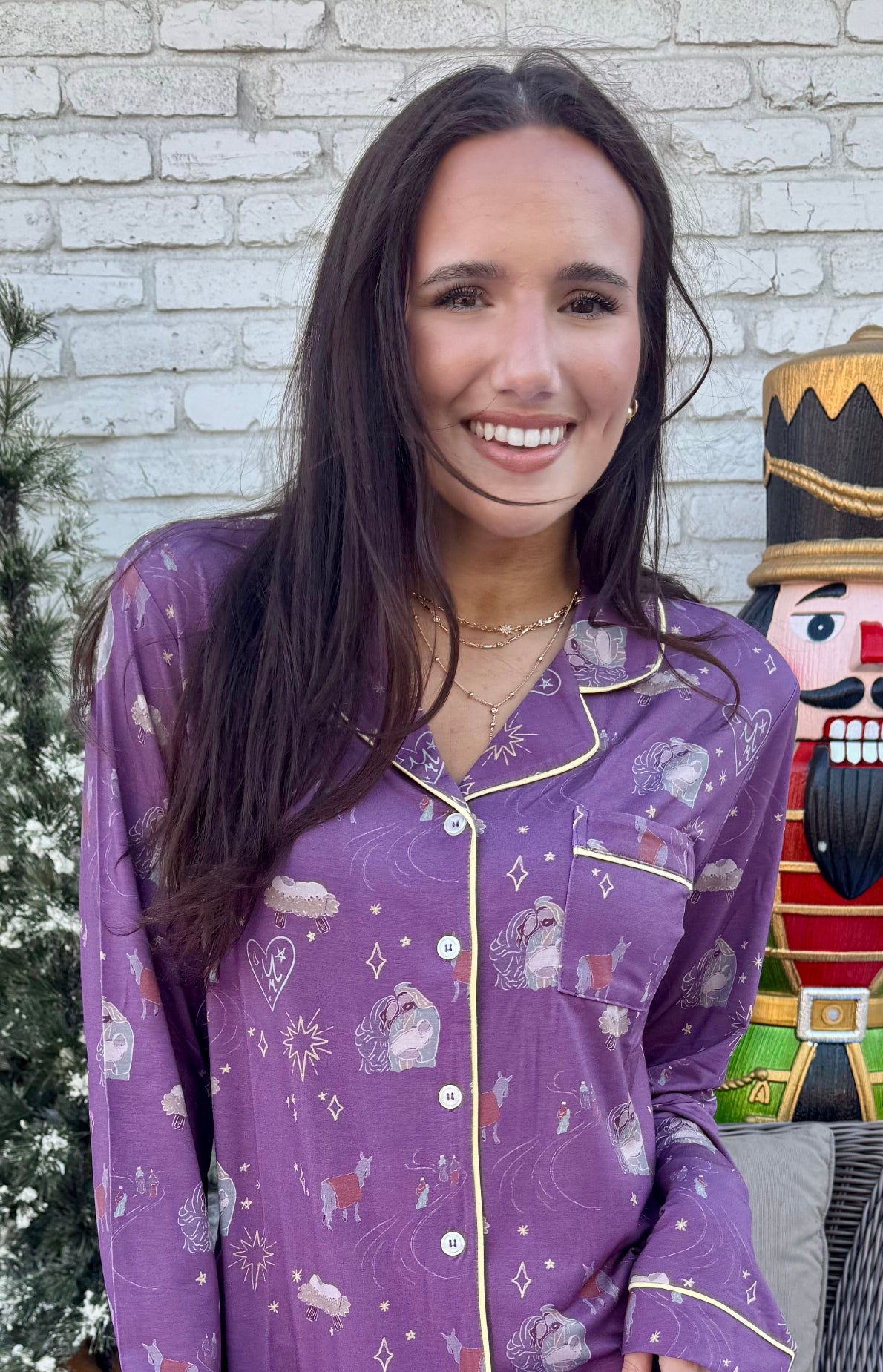 O HOLY NIGHT Dreams Long Set PJs