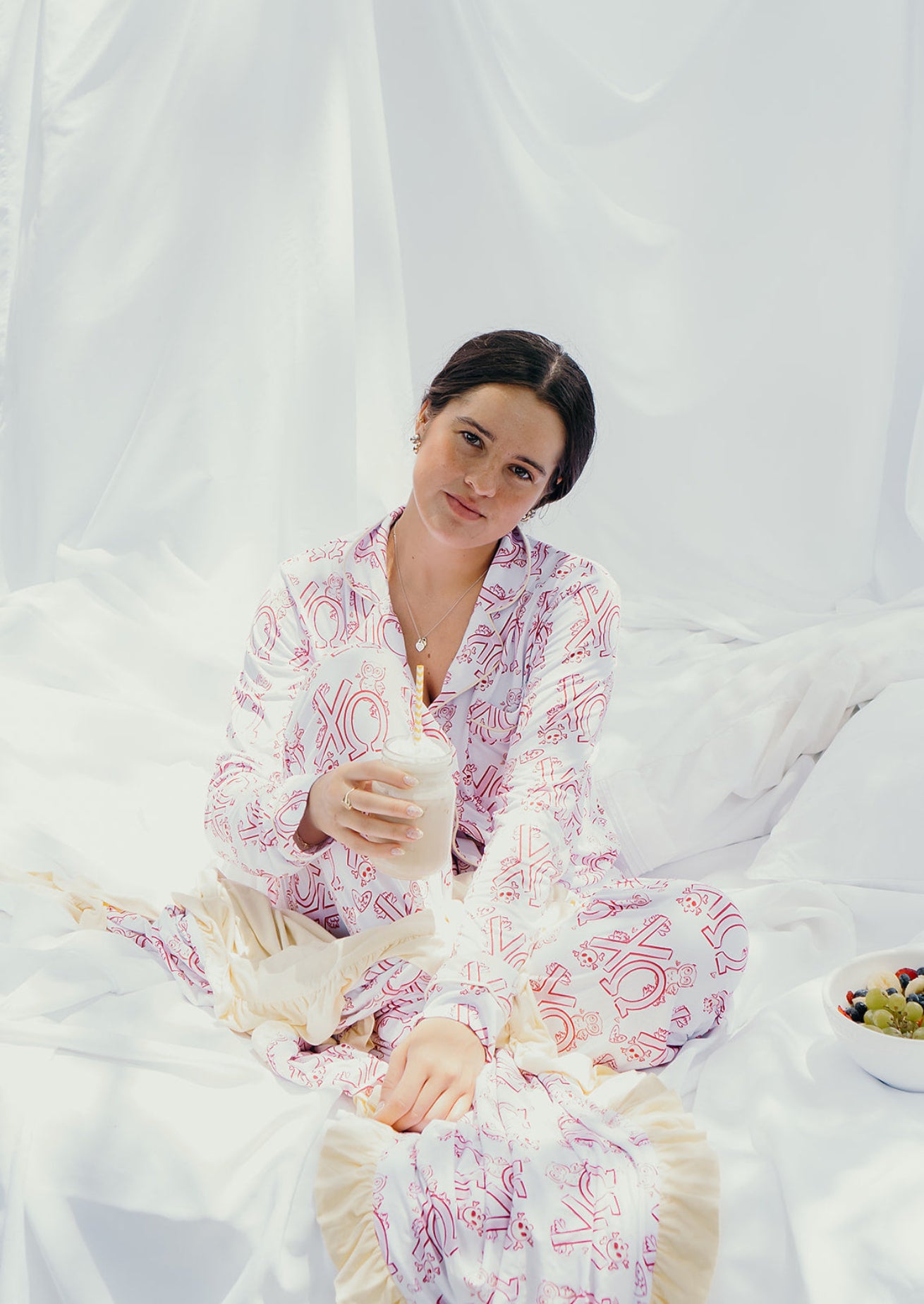 Chi Omega Dreams Long Set PJs