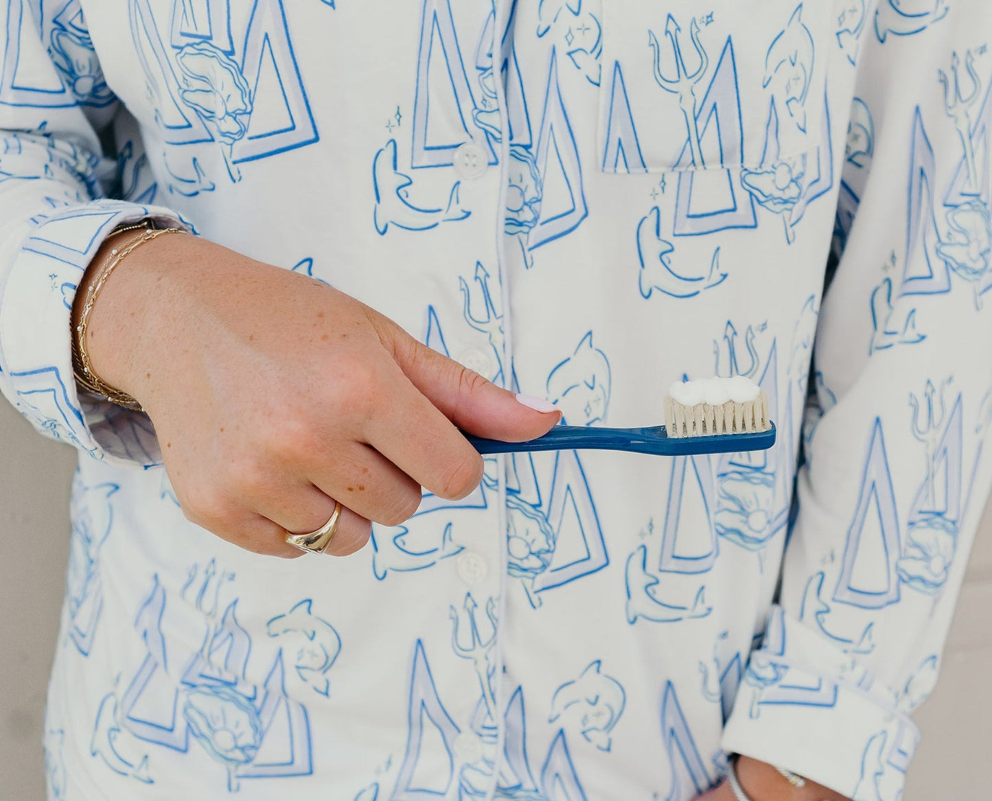 Tri-Delta Dreams Long Set PJs