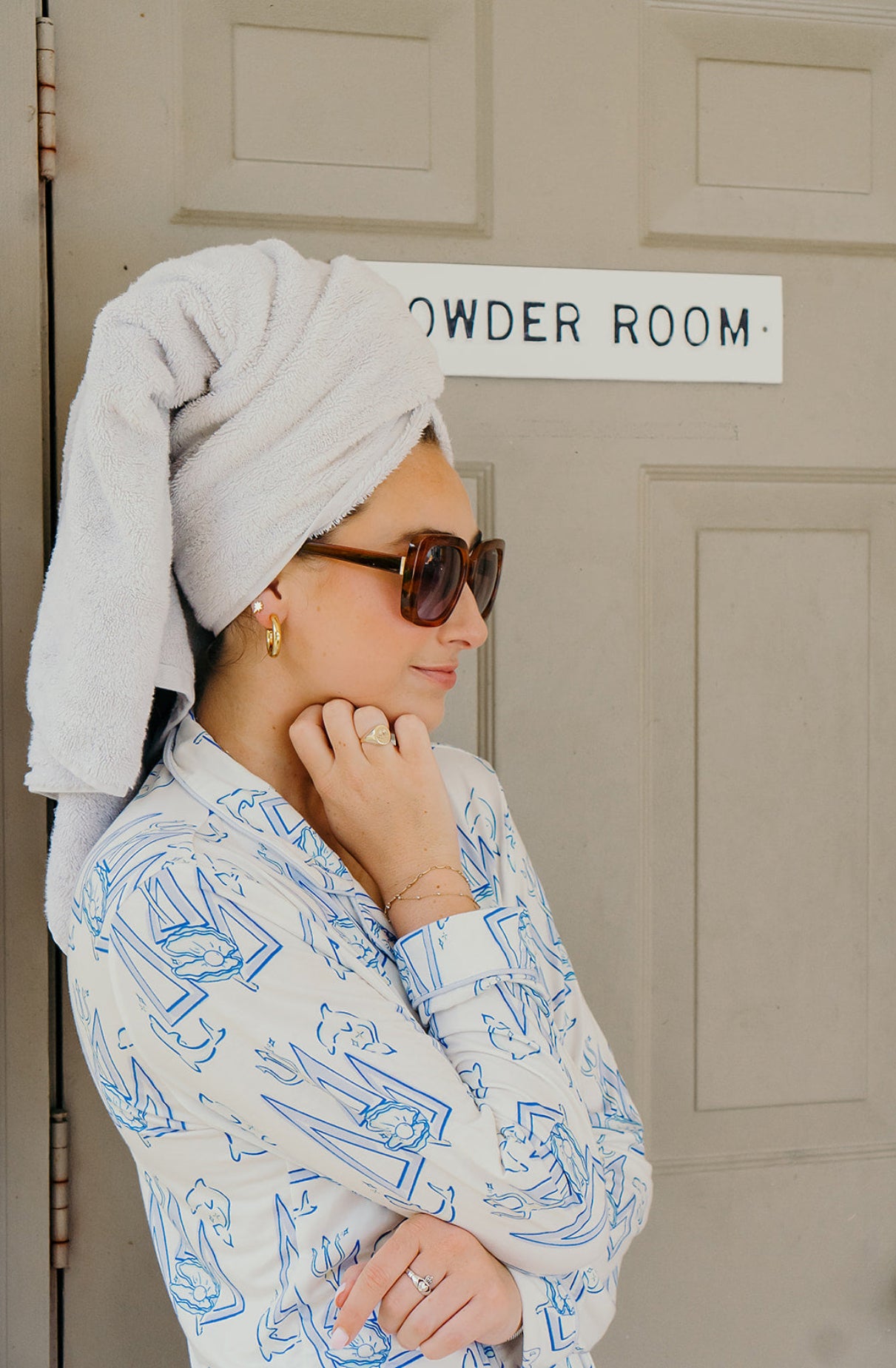 Tri-Delta Dreams Long Set PJs