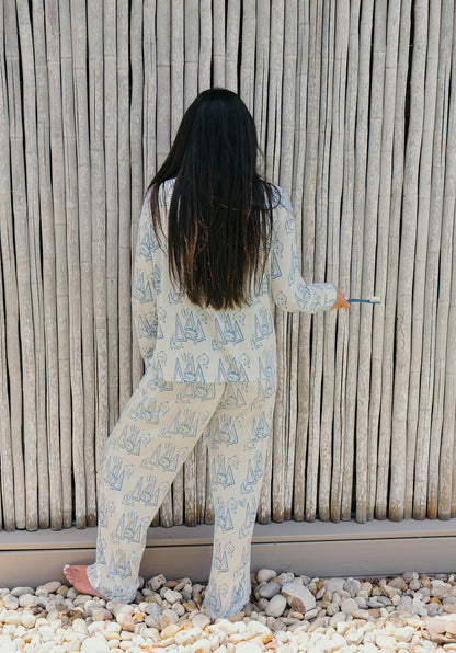 ΔΔΔ Tri-Delt Dreams Long Set PJs