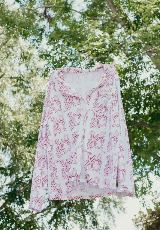 ΧΩ Chi Omega Dreams Long Set PJs